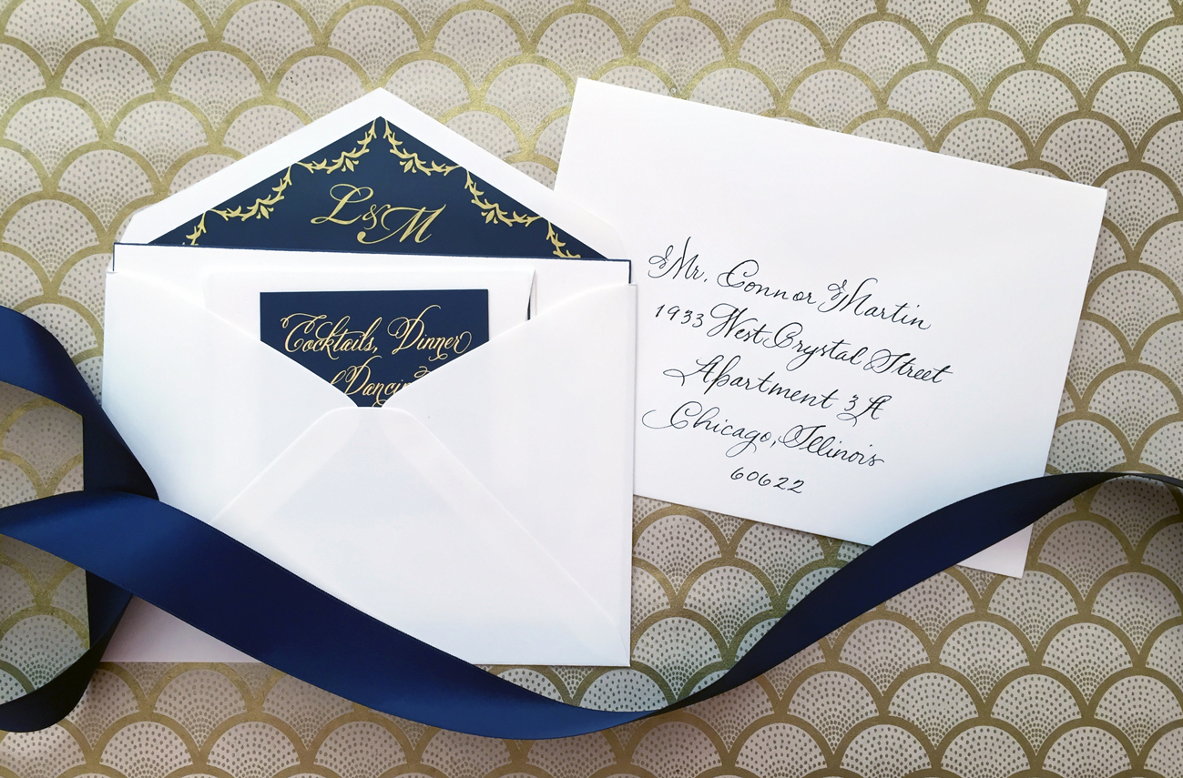 Etiquette For Addressing Wedding Invitations Addressing Inner Envelopes
