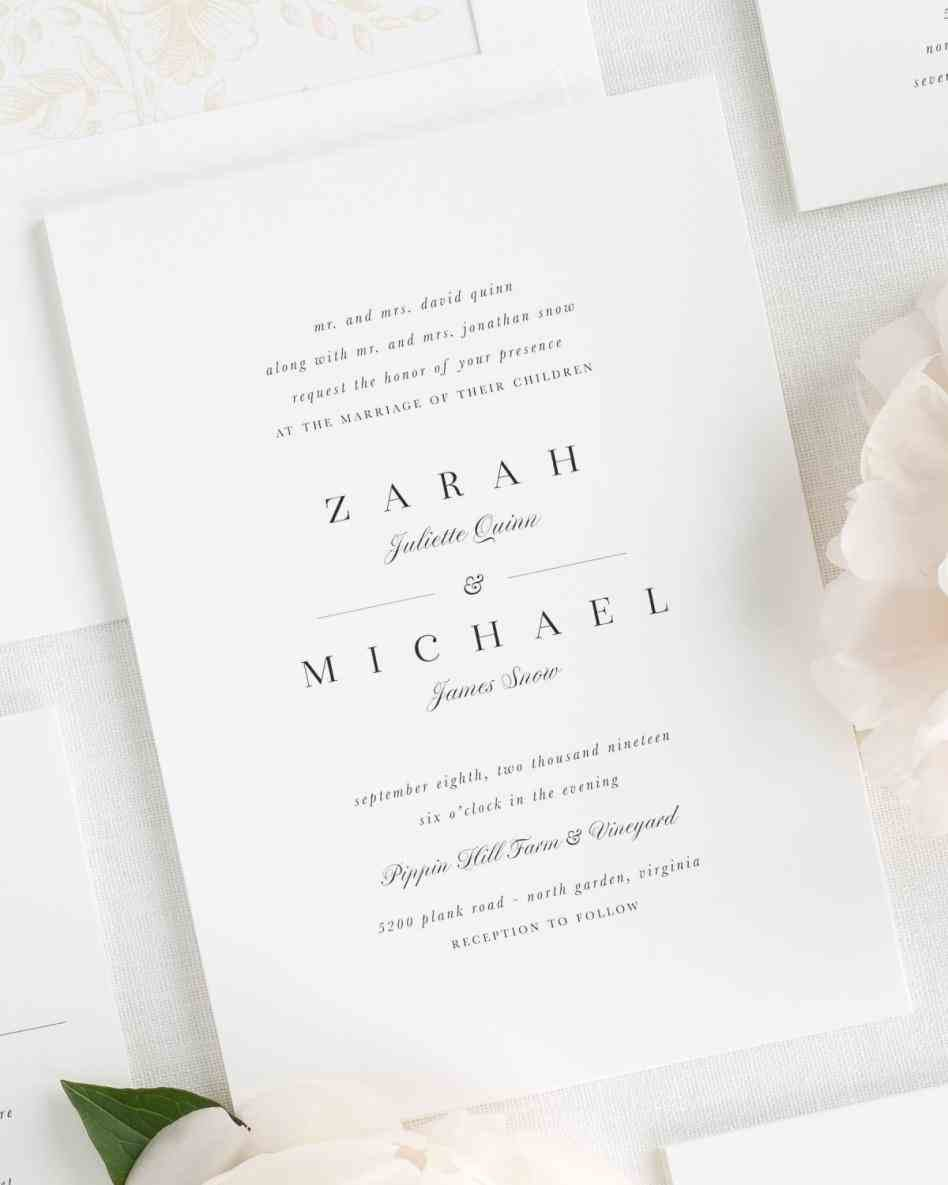 Wedding Invitation Assembly Breathtaking Elegant Wedding Invites