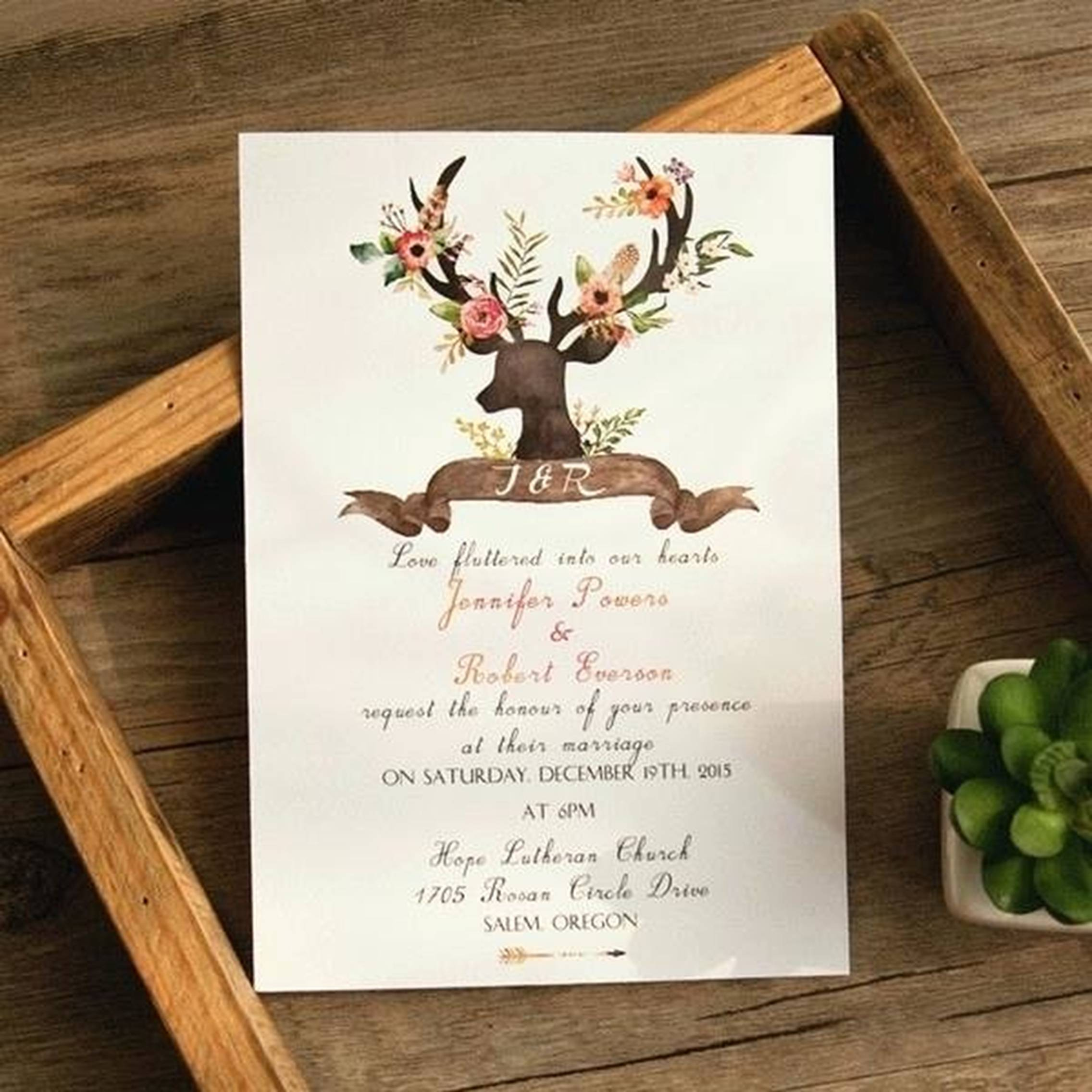 27 Wonderful Photo Of Antler Wedding Invitations Denchaihosp Com   Antler Wedding Invitations 206458 Antler Wedding Invitations Bohemian Antler Themed Wedding 