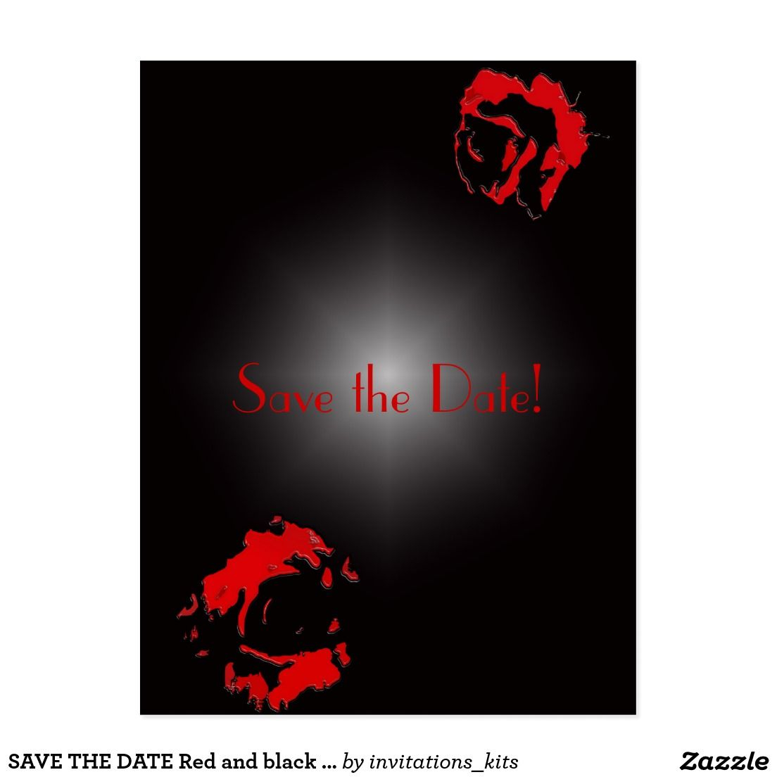 30+ Great Image of Black And Red Wedding Invitations - denchaihosp.com