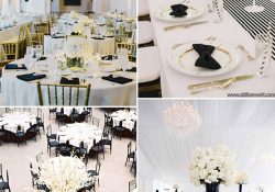 Black And White Wedding Decor 40 Most Inspiring Classic Black And White Wedding Ideas