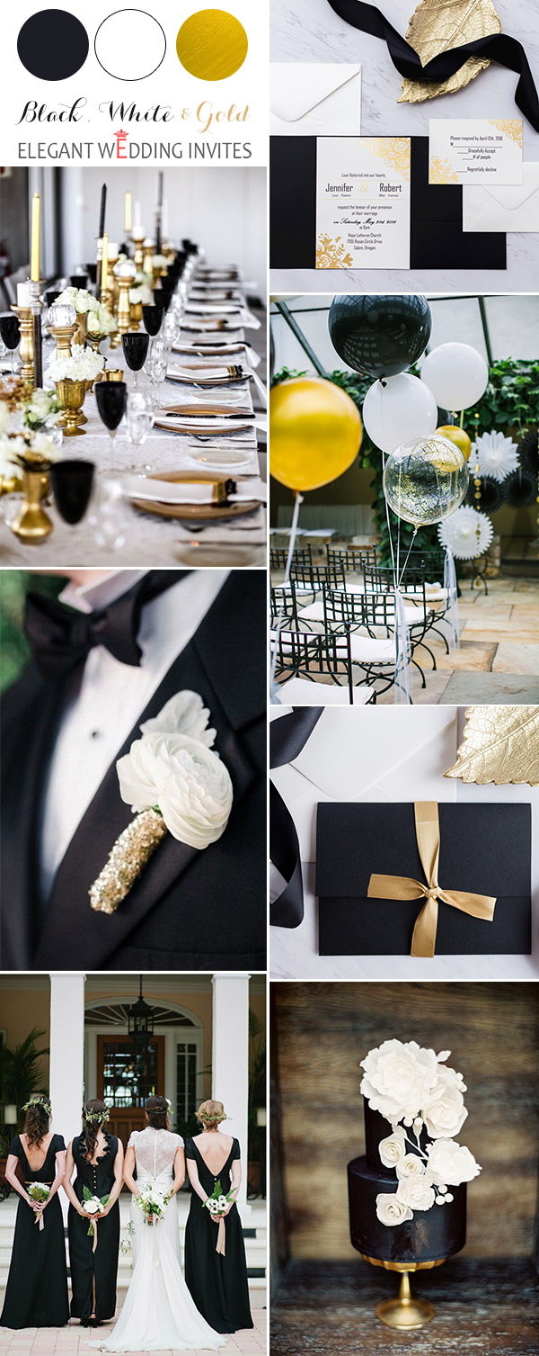 Black And White Wedding Decor 40 Most Inspiring Classic Black And White ...