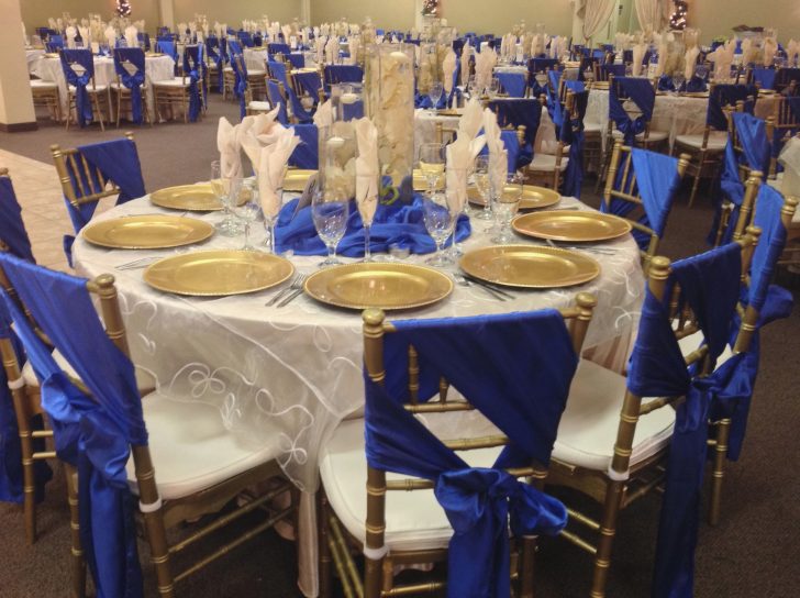 25+ Beautiful Image of Blue And Gold Wedding Decorations - denchaihosp.com