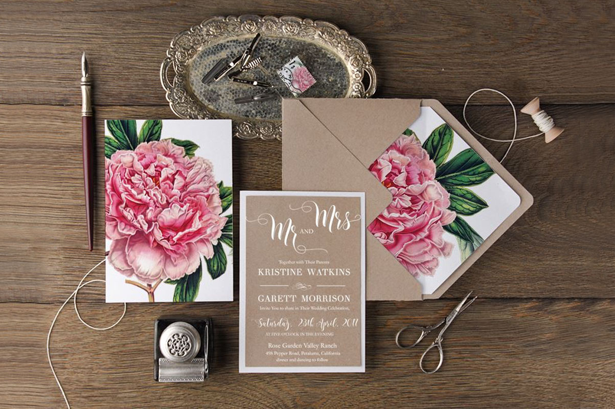 32+ Amazing Picture of Botanical Wedding Invitations - denchaihosp.com