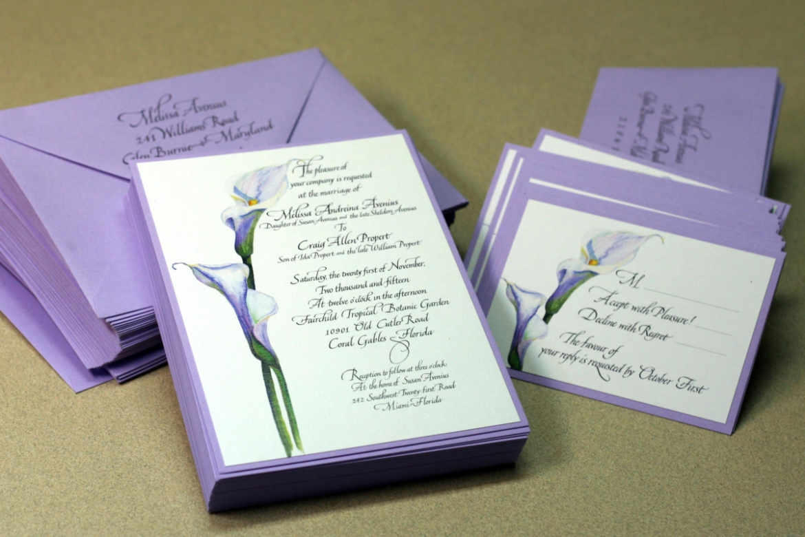 32+ Beautiful Image of Calla Lily Wedding Invitations - denchaihosp.com