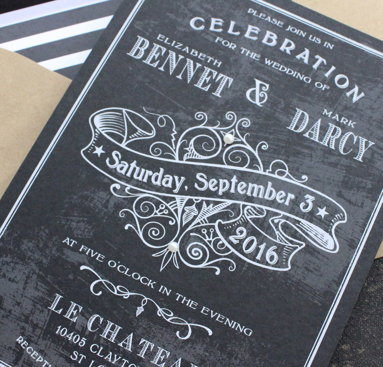 25+ Marvelous Picture of Chalkboard Wedding Invitations - denchaihosp.com