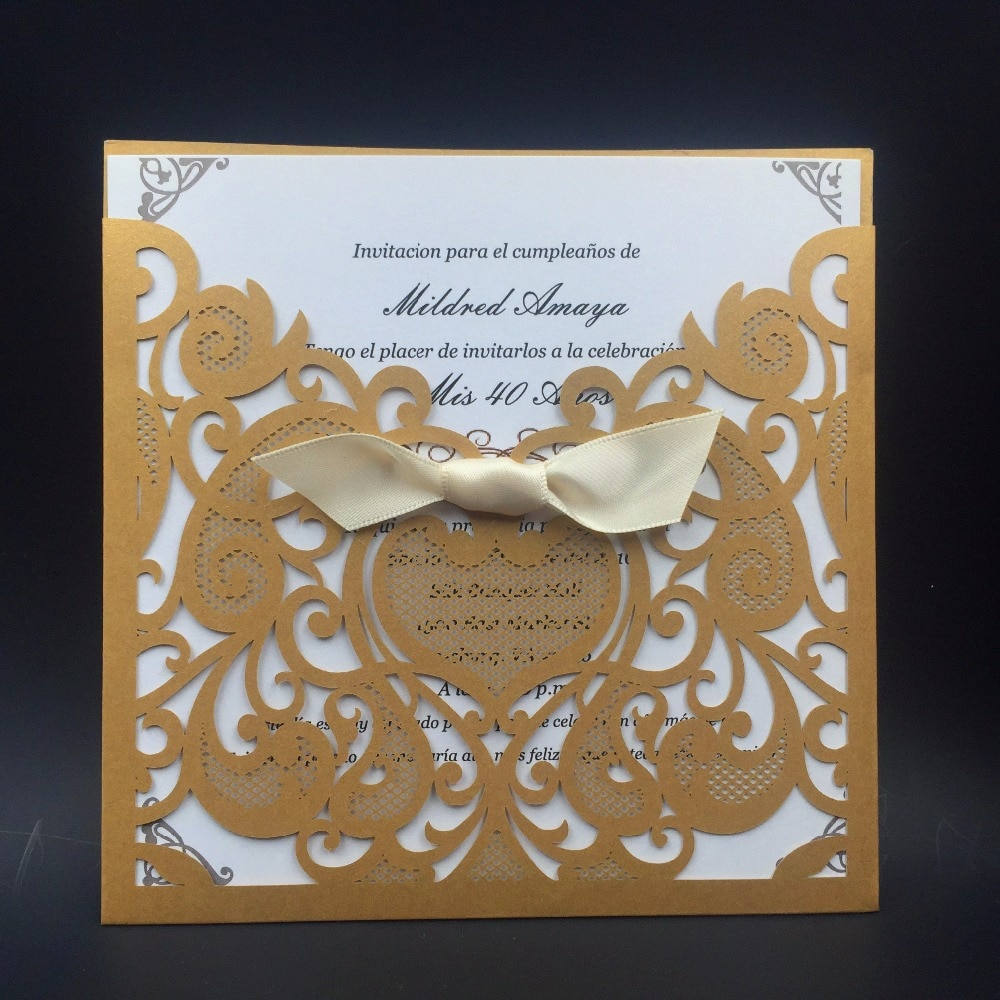32+ Excellent Picture of Cheap Laser Cut Wedding Invitations
