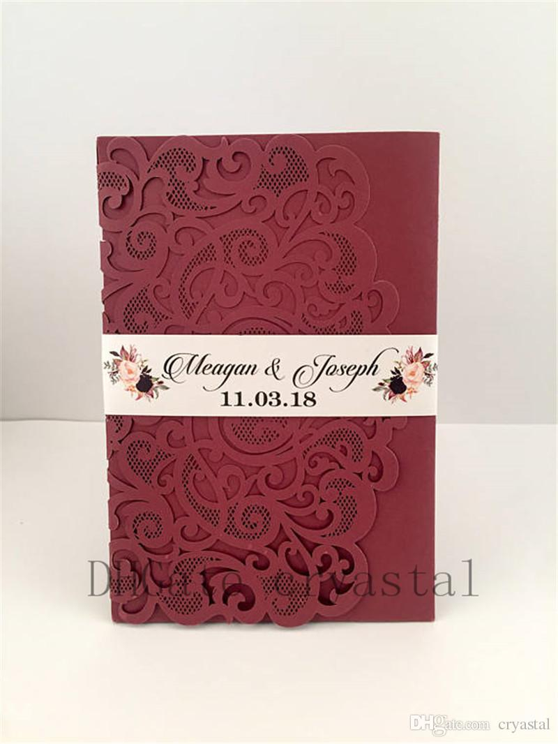 32+ Excellent Picture of Cheap Laser Cut Wedding Invitations