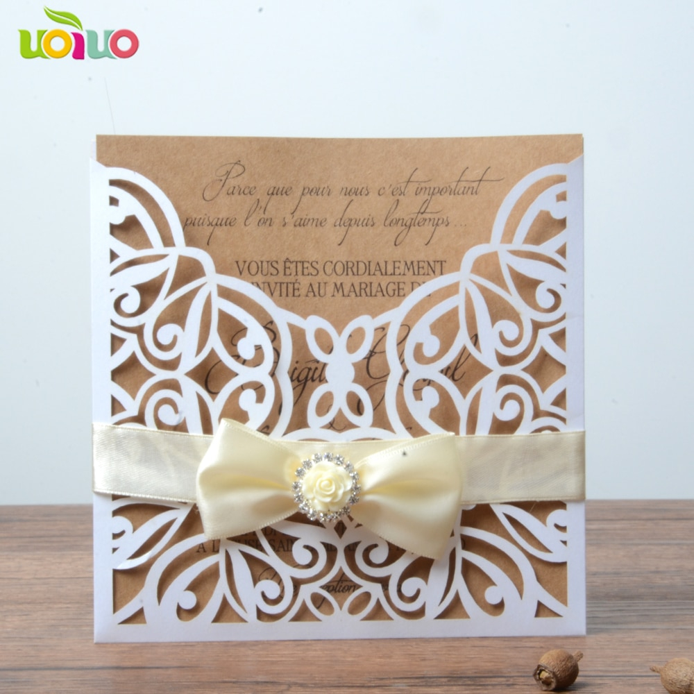 32+ Excellent Picture of Cheap Laser Cut Wedding Invitations