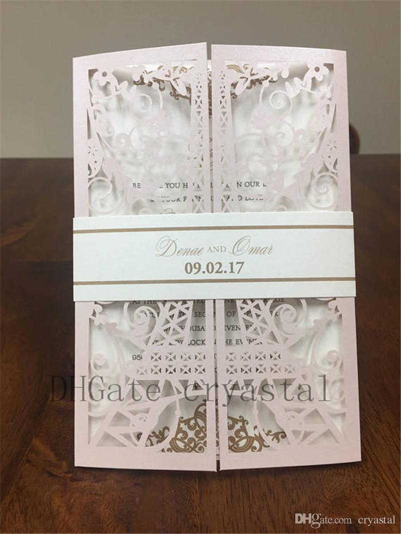 32+ Excellent Picture of Cheap Laser Cut Wedding Invitations