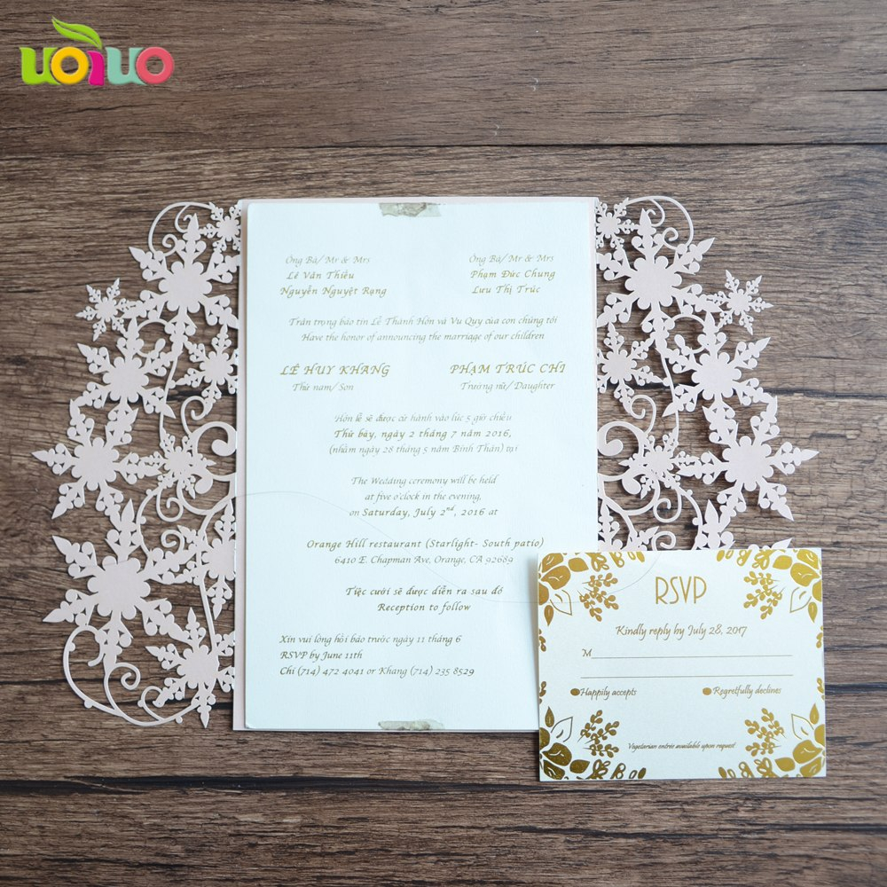 32+ Excellent Picture of Cheap Laser Cut Wedding Invitations