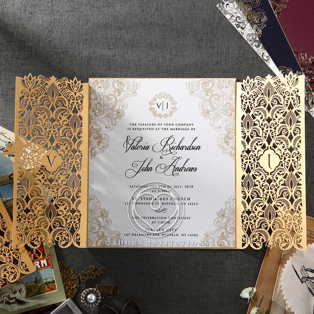 32+ Excellent Picture of Cheap Laser Cut Wedding Invitations