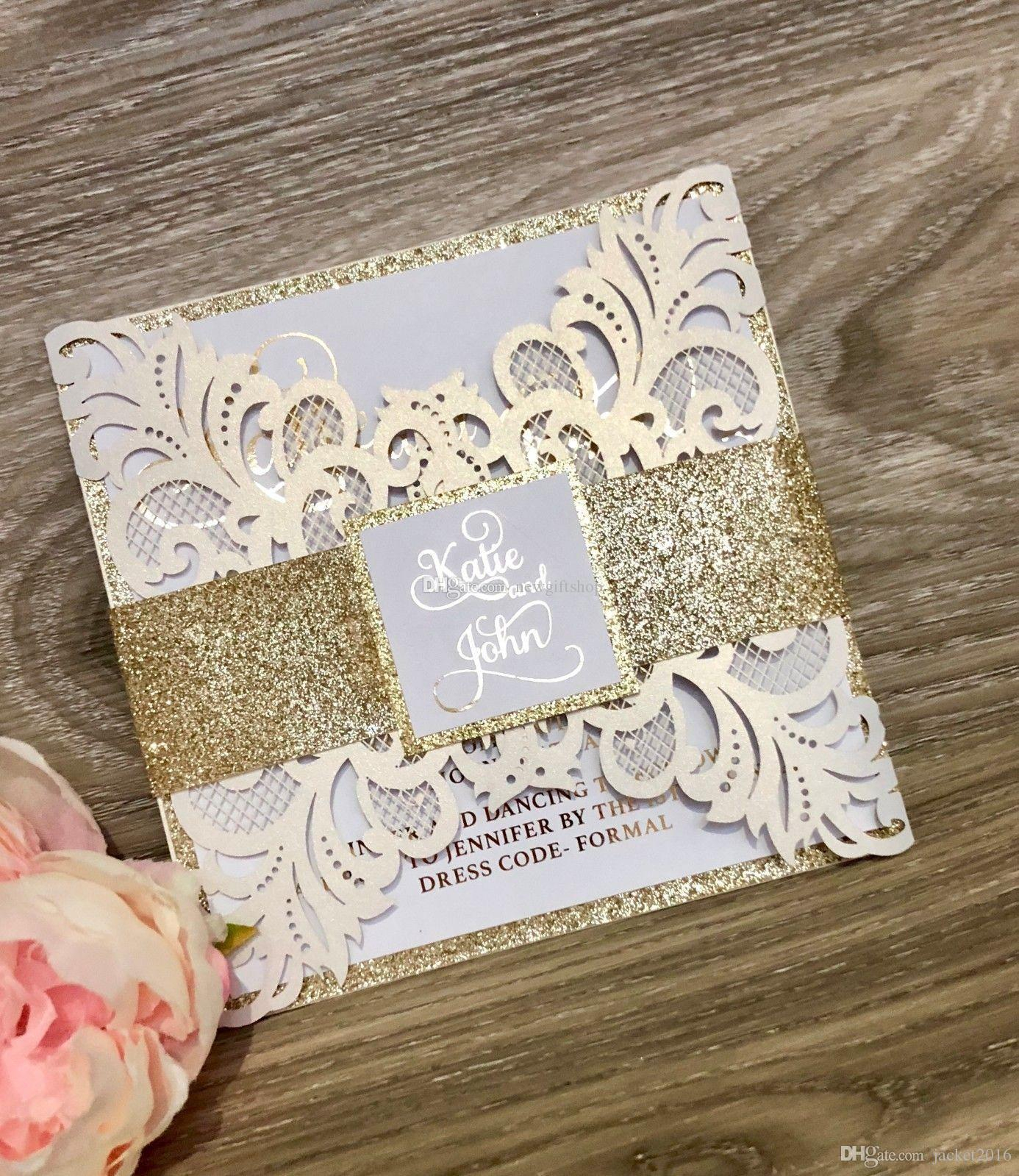32+ Excellent Picture of Cheap Laser Cut Wedding Invitations