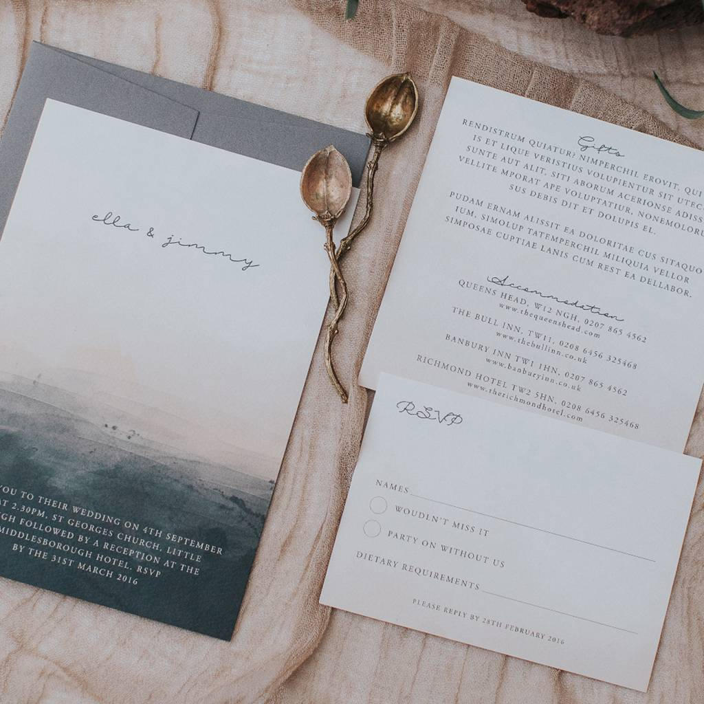 30+ Elegant Picture of Cheap Wedding Invitations Sets