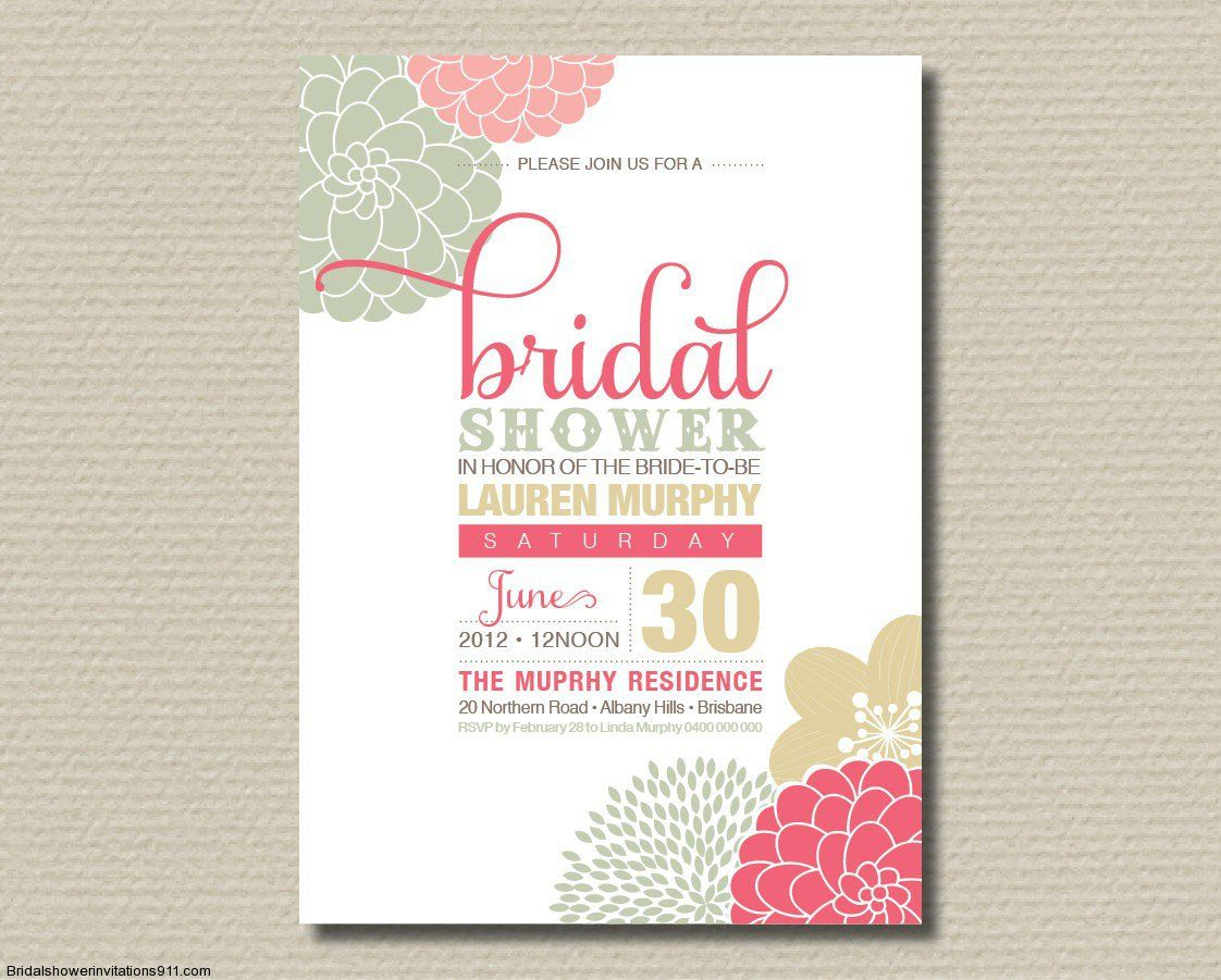 27+ Excellent Picture of Cheap Wedding Shower Invitations
