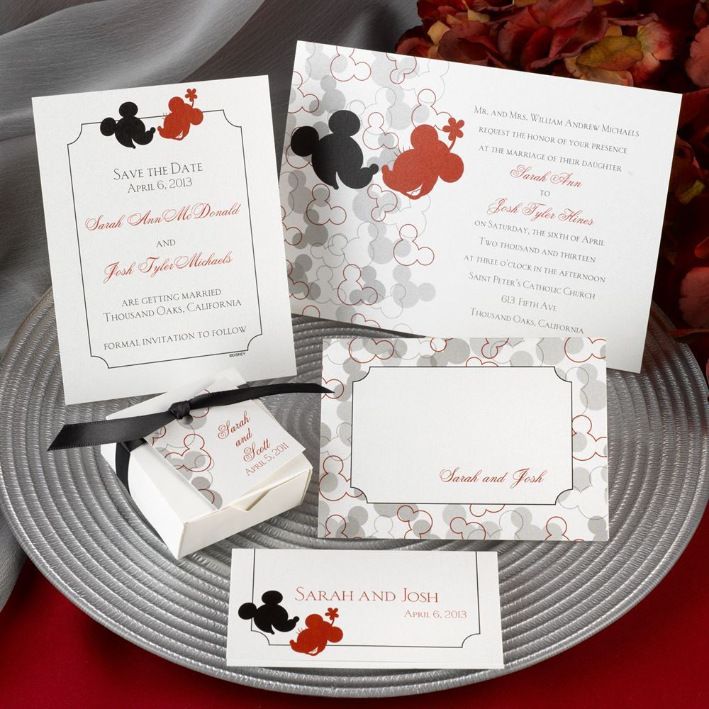 32+ Awesome Picture of Disney Themed Wedding Invitations - denchaihosp.com