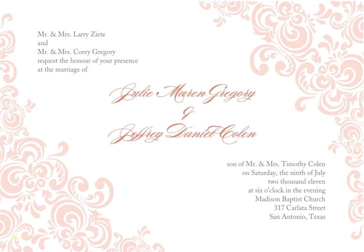Free Printable Wedding Invitation Templates Download Blank Wedding ...
