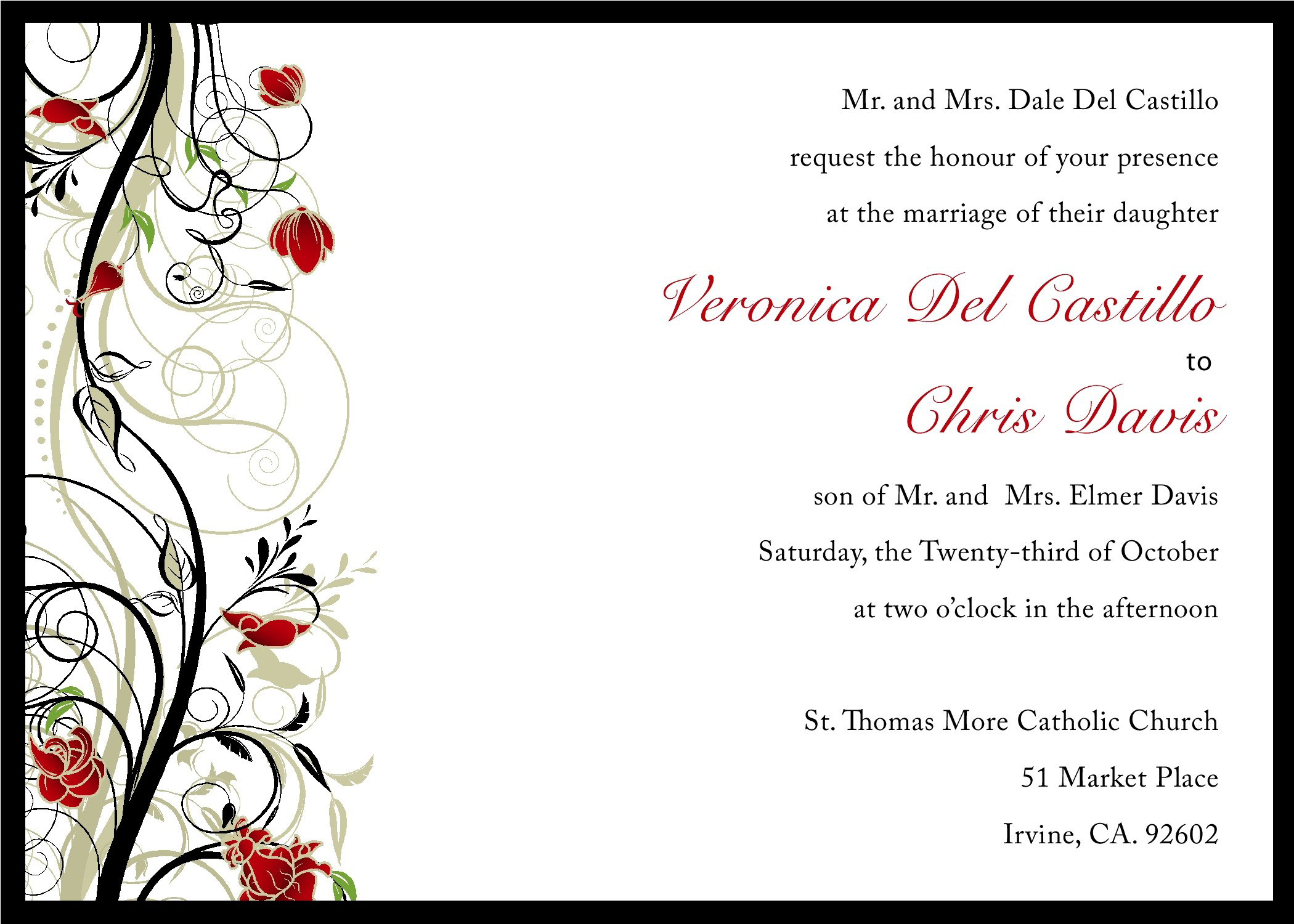 32+ Inspiration Image of Free Wedding Invitation Printables ...