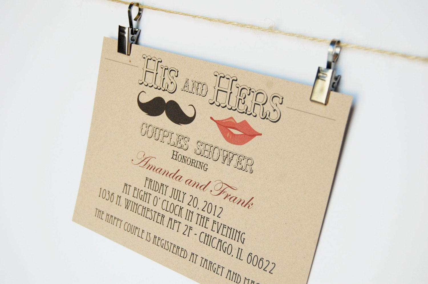 Hipster Wedding Invitations Hipster Wedding Invitations His And Hers Couples Shower