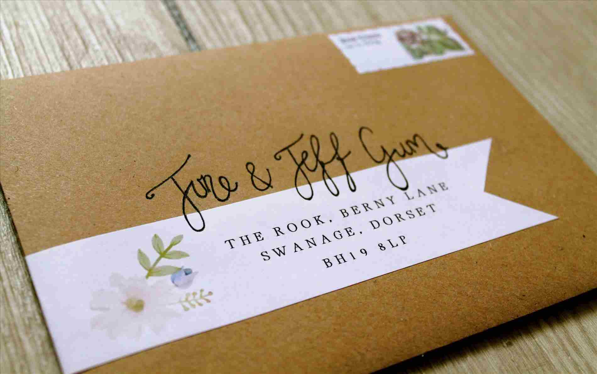 30+ Great Picture Of How To Address Wedding Invitations With Guest 