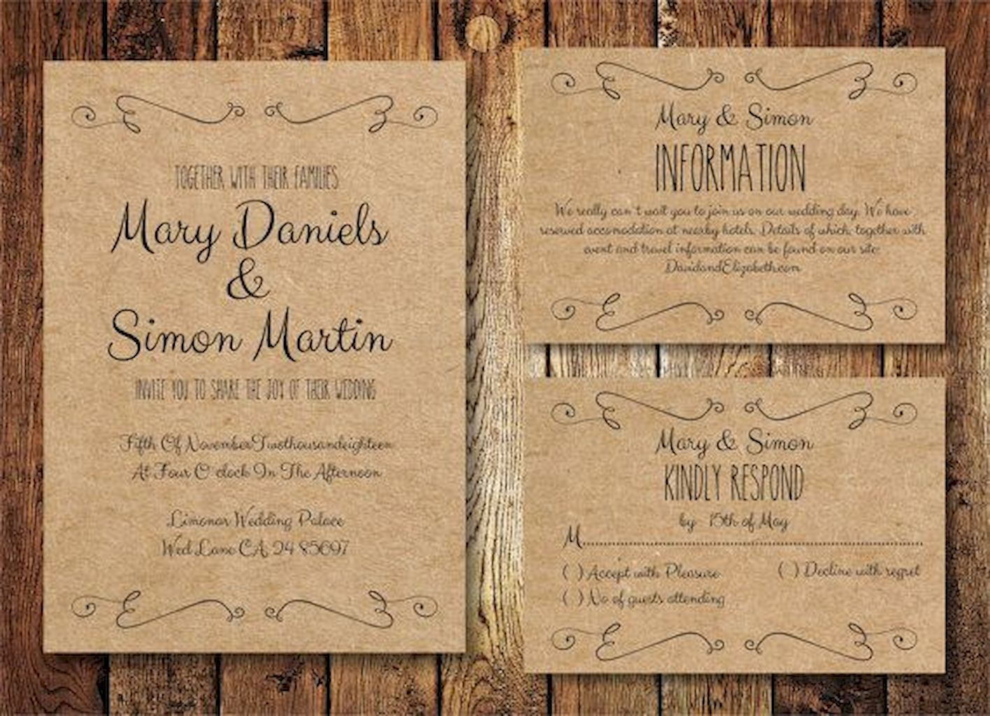 25+ Excellent Photo of Inexpensive Wedding Invitations - denchaihosp.com