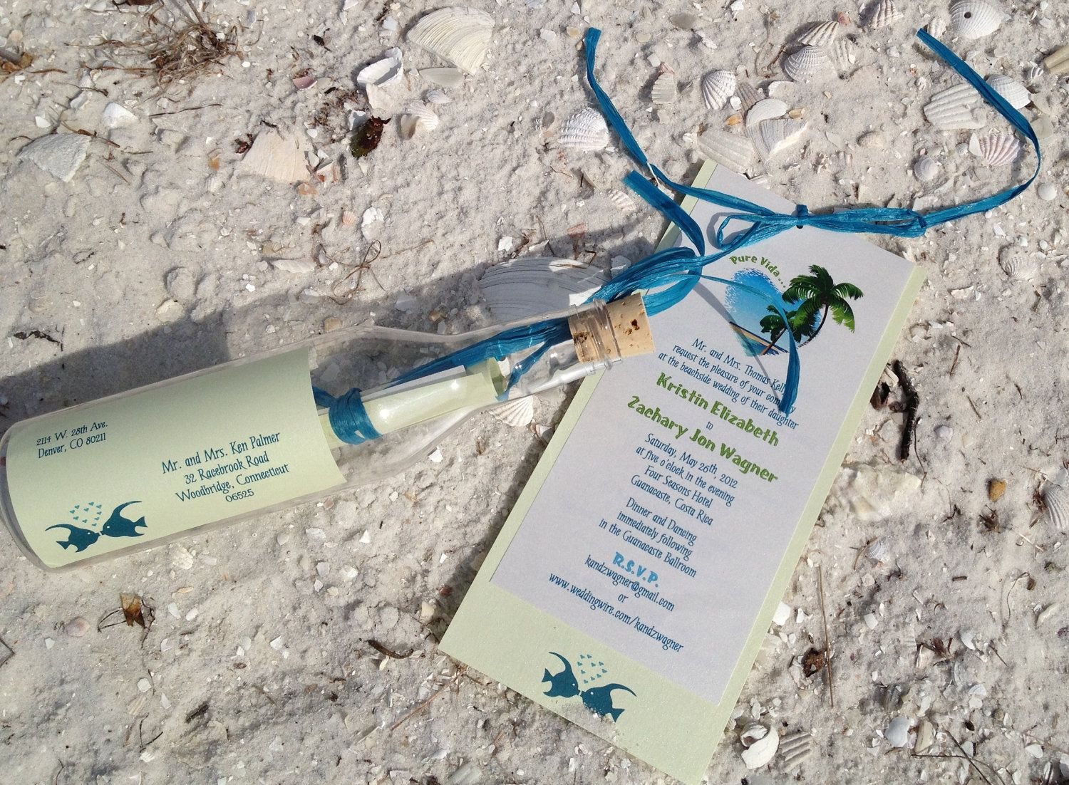 27+ Creative Image of Message In A Bottle Wedding Invitations