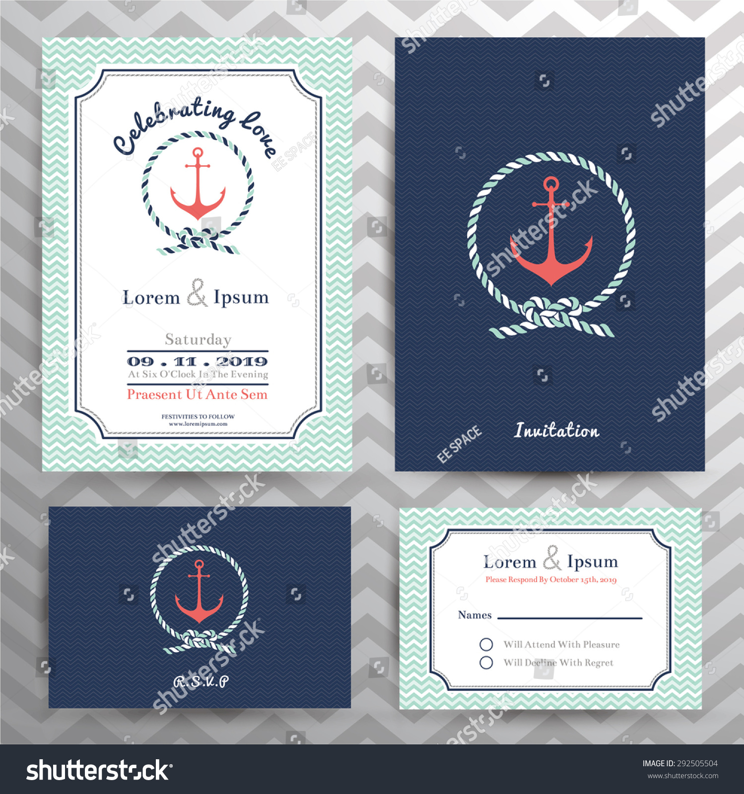24+ Creative Image of Nautical Wedding Invitation Template - denchaihosp.com