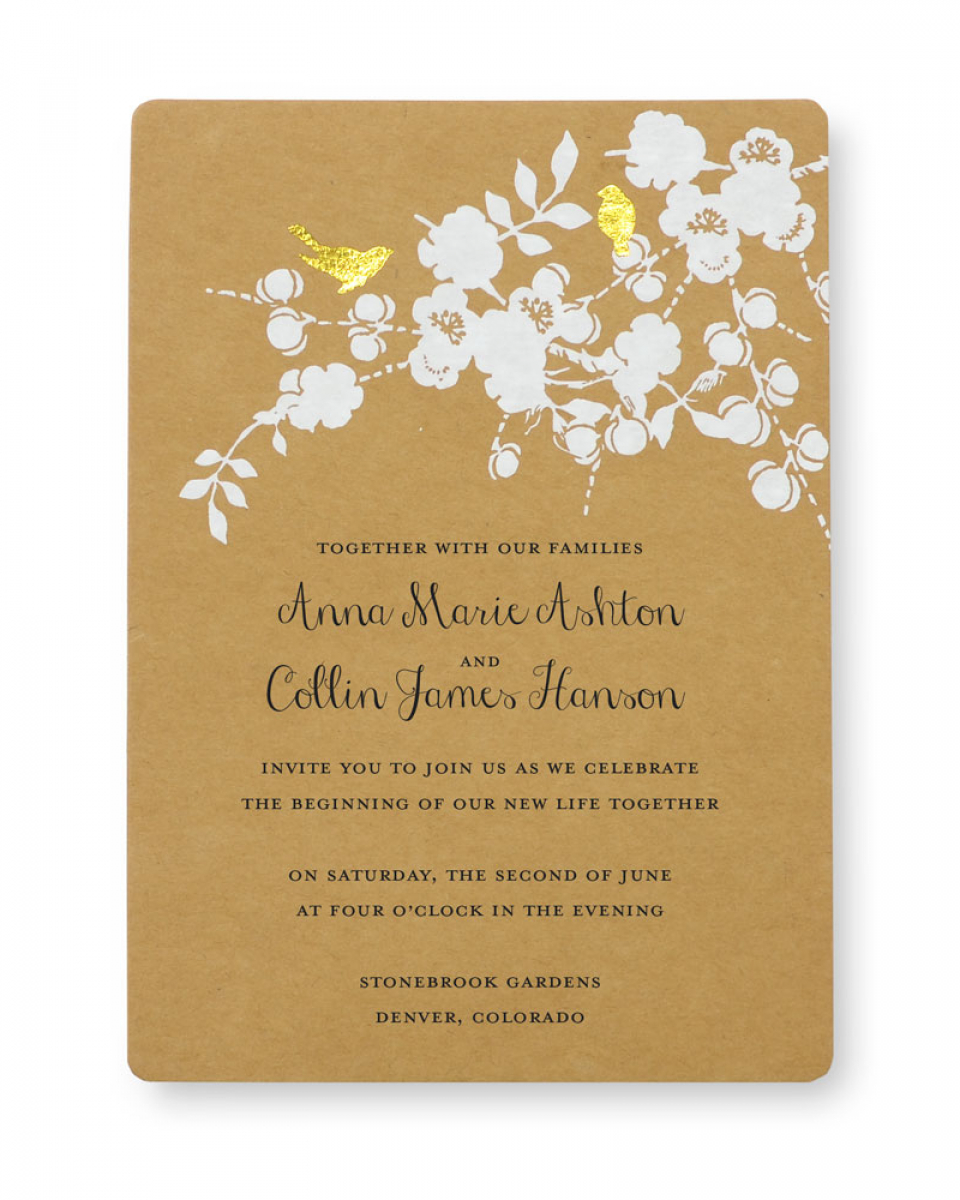 32+ Amazing Photo of Print At Home Wedding Invitations