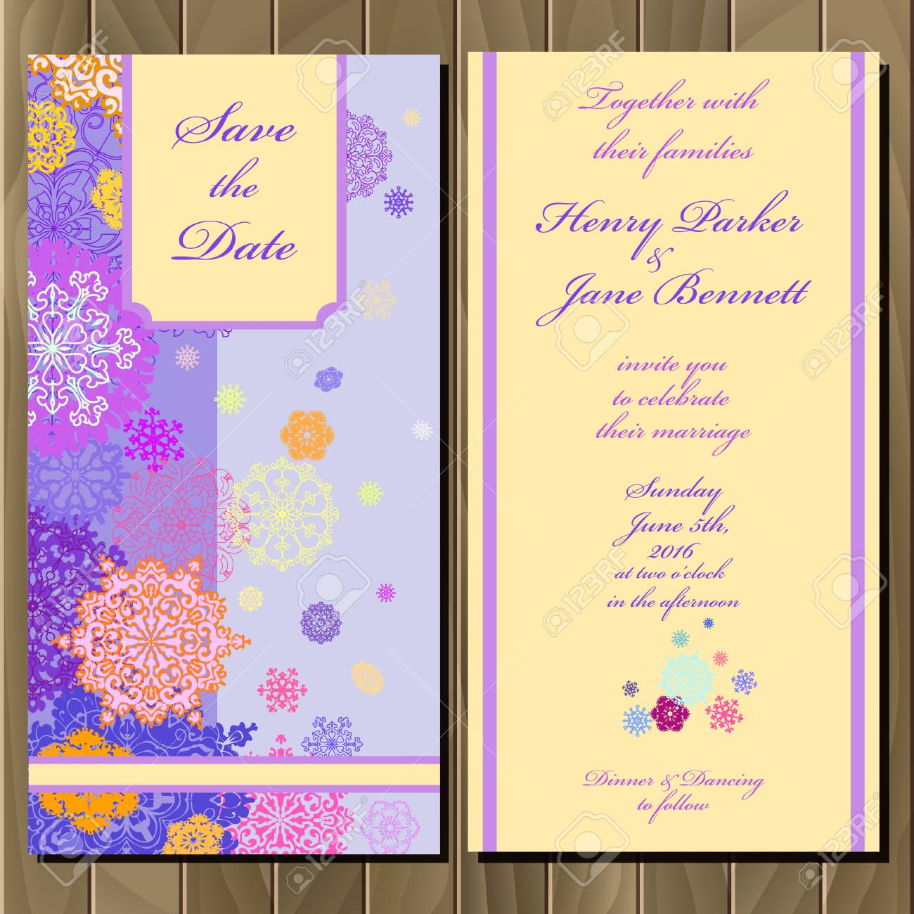 30+ Creative Picture of Purple And Gold Wedding Invitations ...