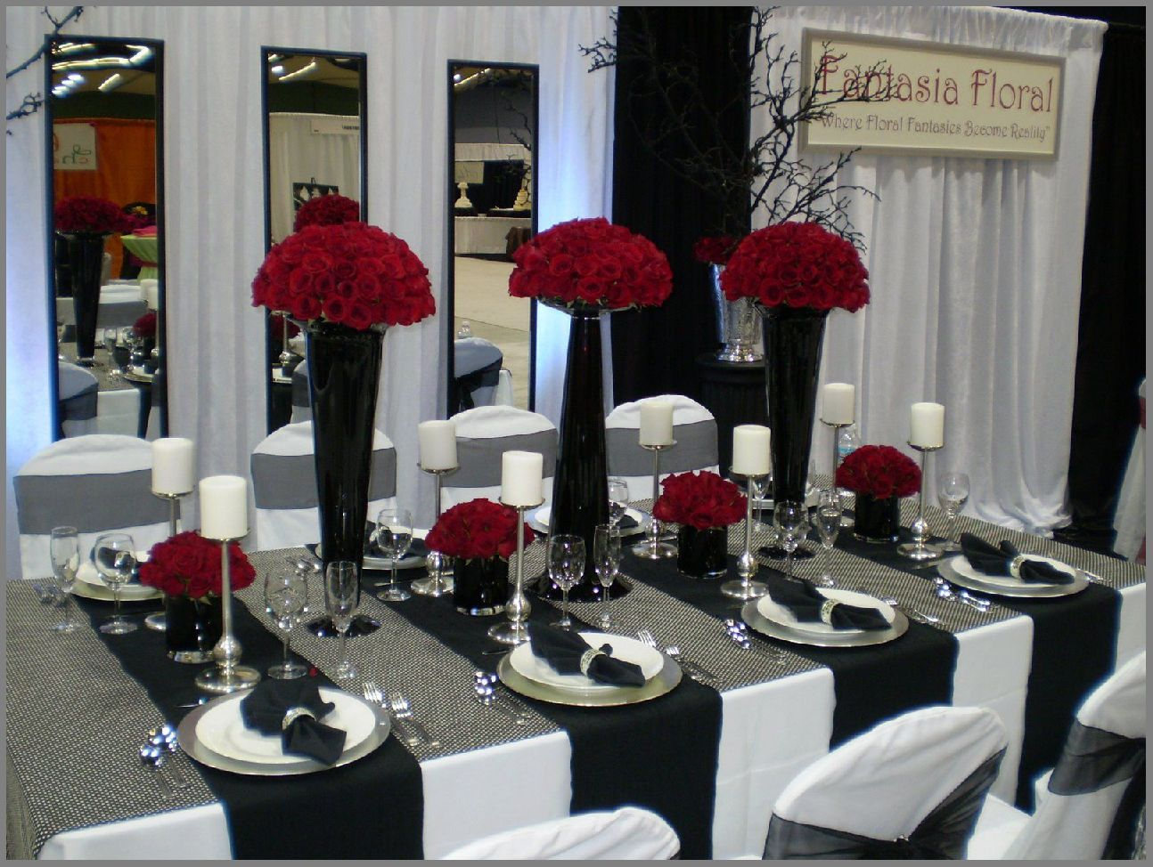 22+ Awesome Photo of Red And Black Wedding Decorations - denchaihosp.com