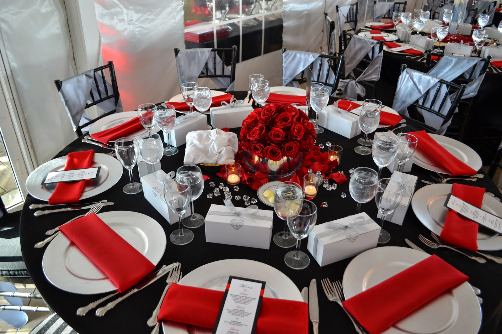 22+ Awesome Photo of Red And Black Wedding Decorations - denchaihosp.com