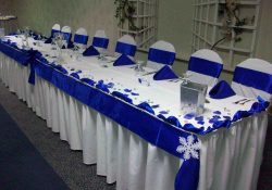 Royal Blue And Silver Wedding Decorations Decorations Royal Blue Wedding Decorations M Roll 2m Wide Shiny