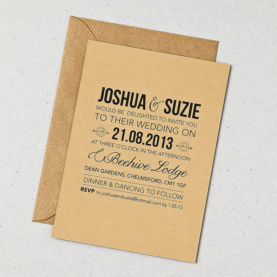 Rustic Wedding Invitations Rustic Style Wedding Invitation Doodlelove