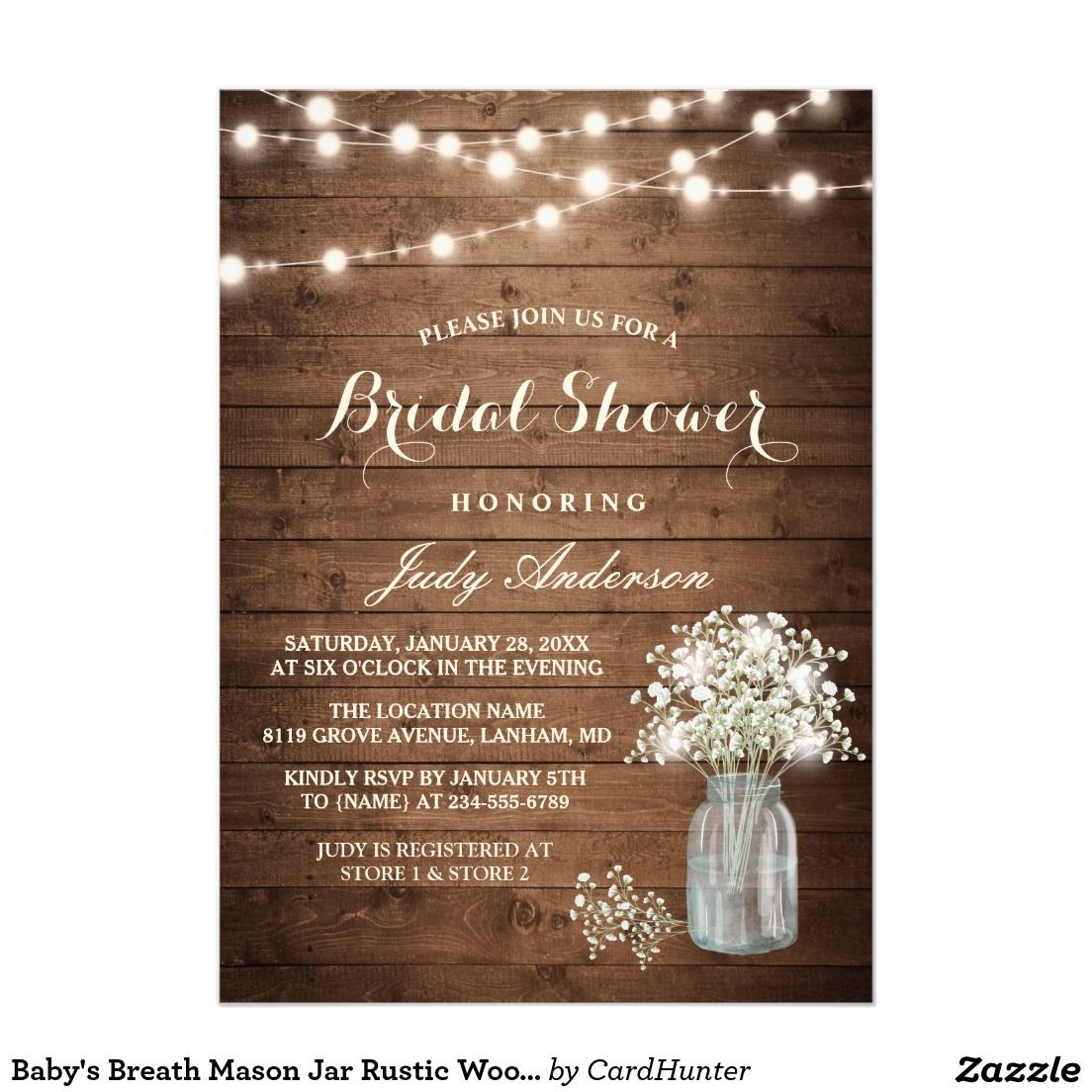 30+ Great Photo of Rustic Wedding Shower Invitations - denchaihosp.com