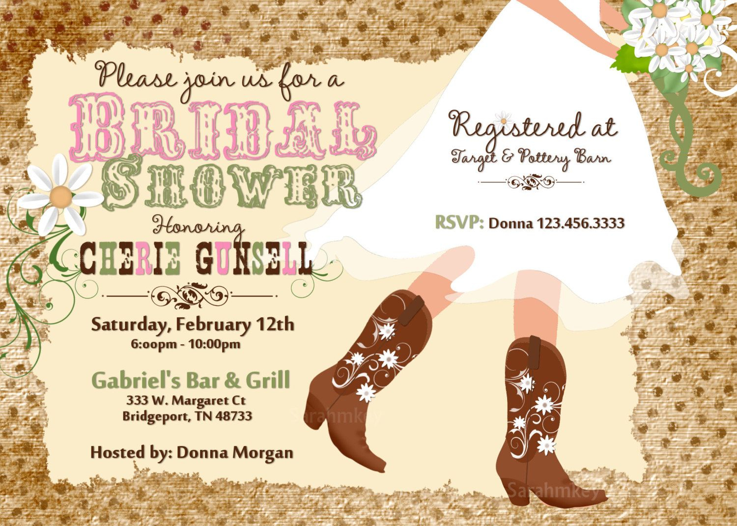 30+ Great Photo of Rustic Wedding Shower Invitations - denchaihosp.com