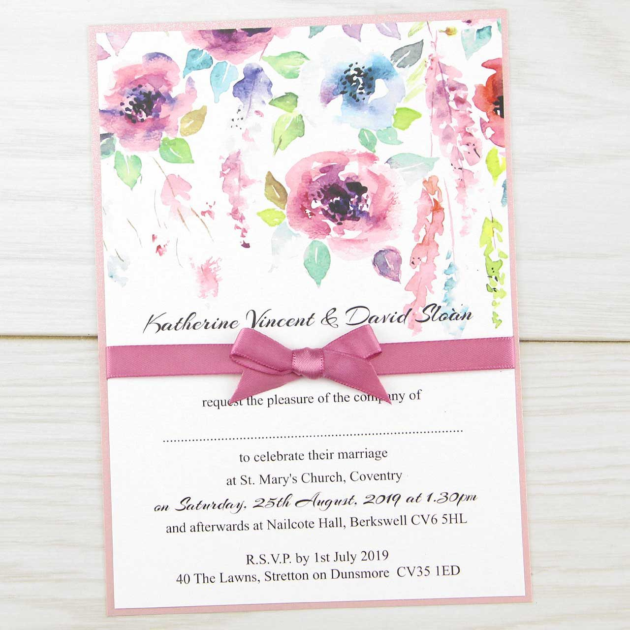 27+ Amazing Picture of Shabby Chic Wedding Invitations