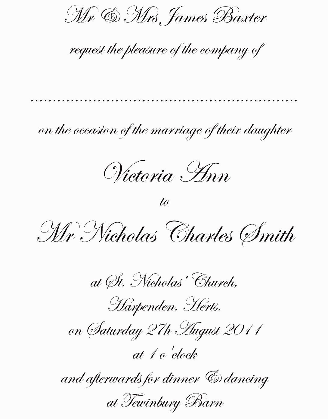 27+ Creative Photo of Traditional Wedding Invitation Wording ...