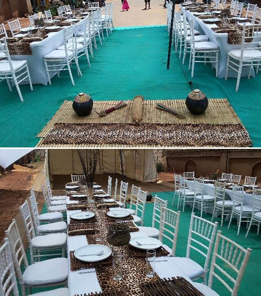 Traditional Wedding Tent Decorations The Umembeso Process Inspiration