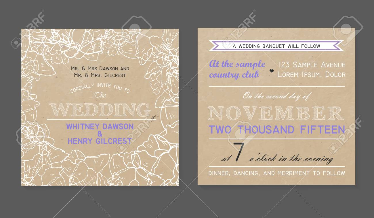 32+ Awesome Image of Wedding Invitation Paper Stock
