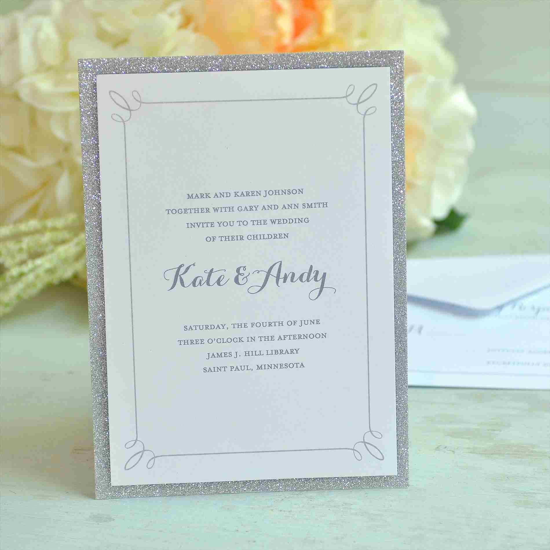 32+ Elegant Photo of Wedding Invitations Staples