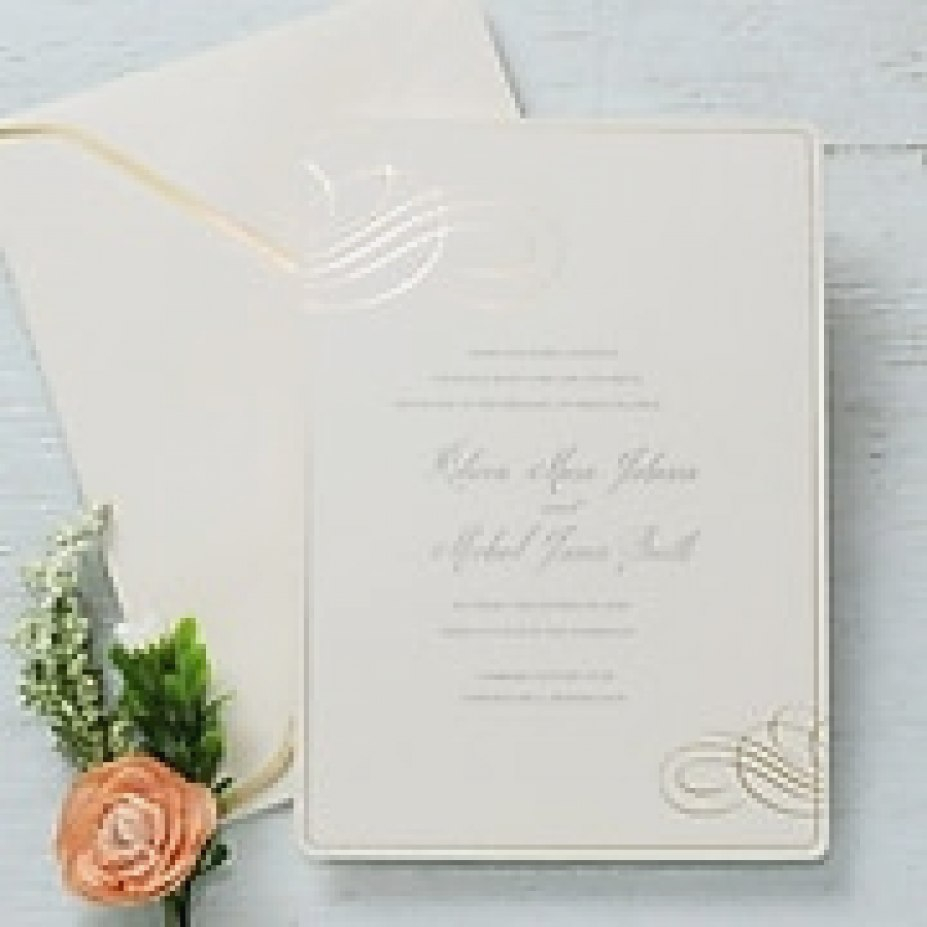 32+ Elegant Photo of Wedding Invitations Staples