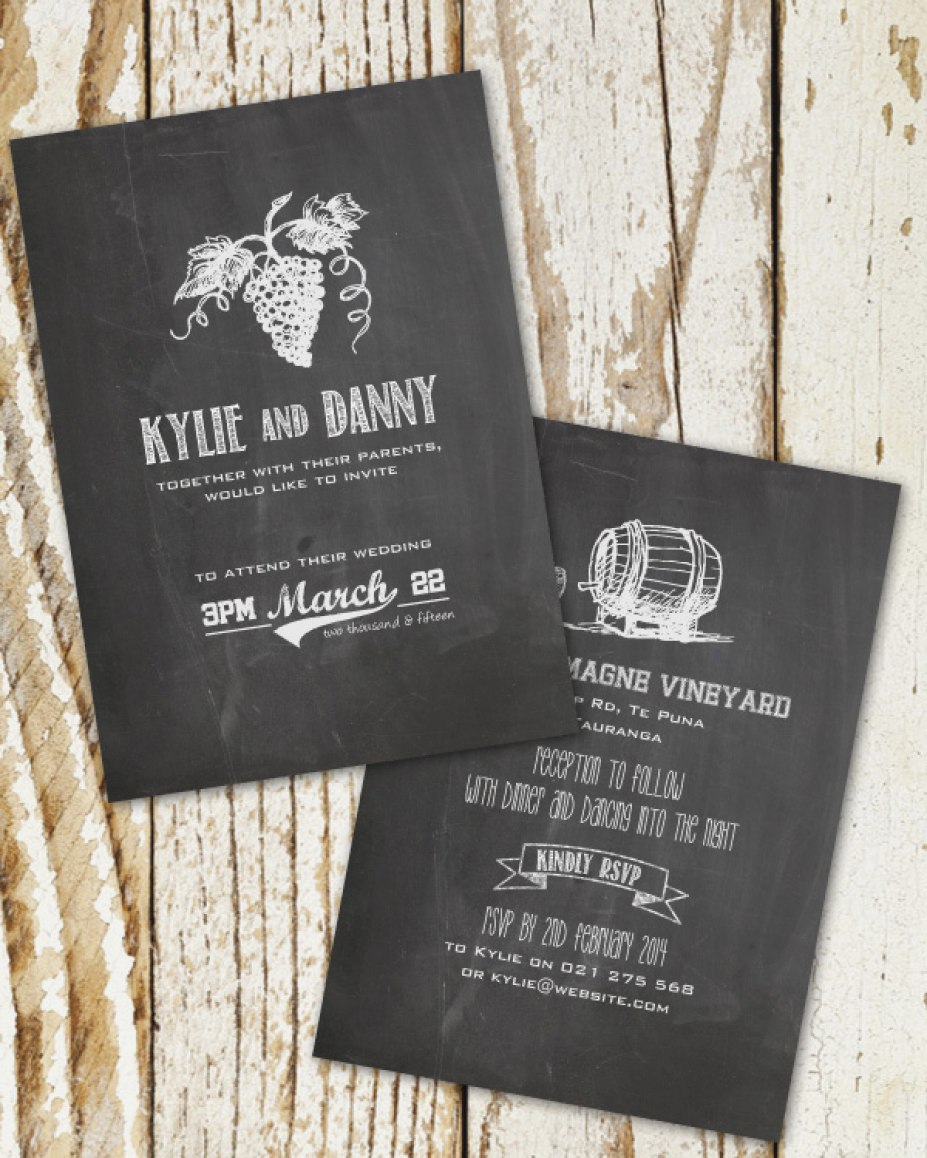 32+ Pretty Image of Winery Wedding Invitations