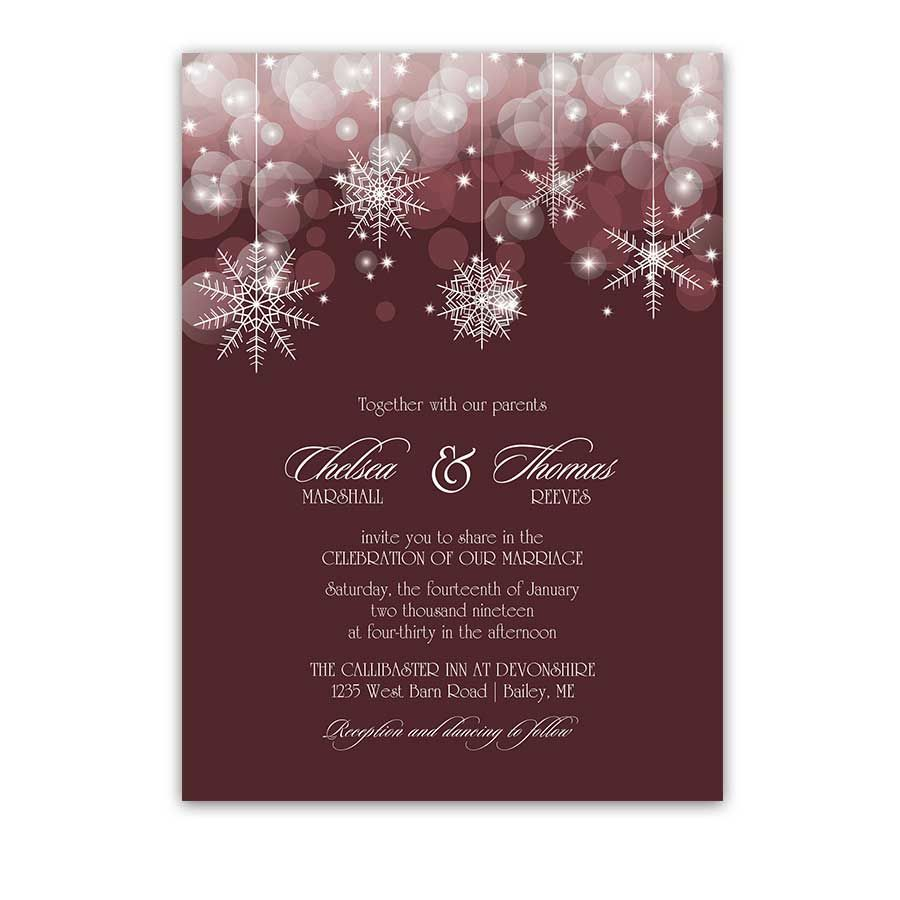 25+ Great Photo of Winter Wedding Invitations - denchaihosp.com